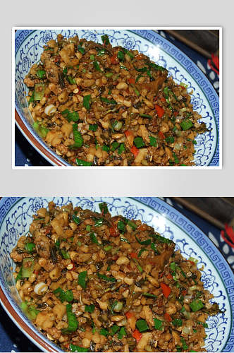 坛子菜干食品高清图片