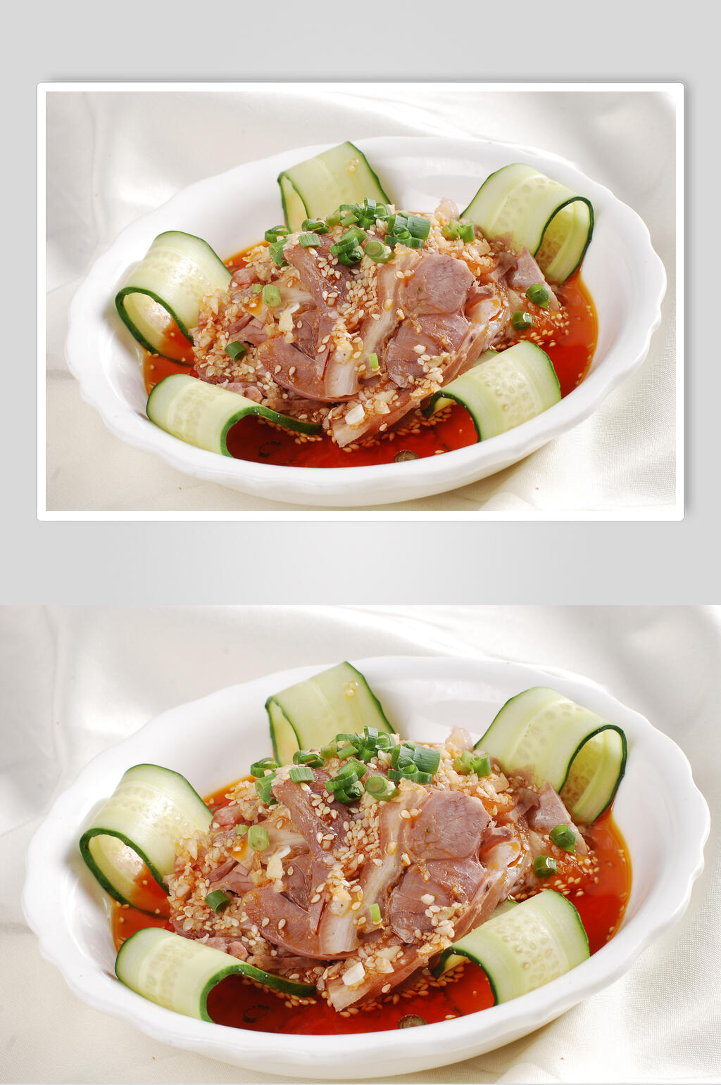 蒜香猪拐肉图片素材