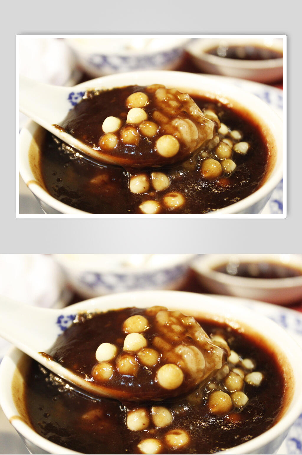鸡头米糖粥食品高清图片素材