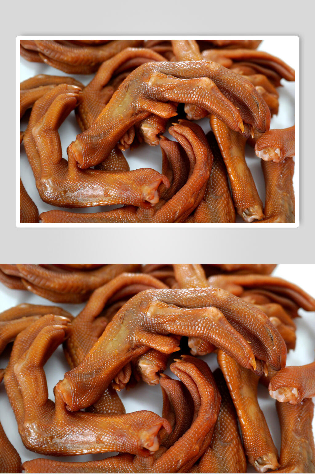 精品美味卤鸭掌美食图片素材