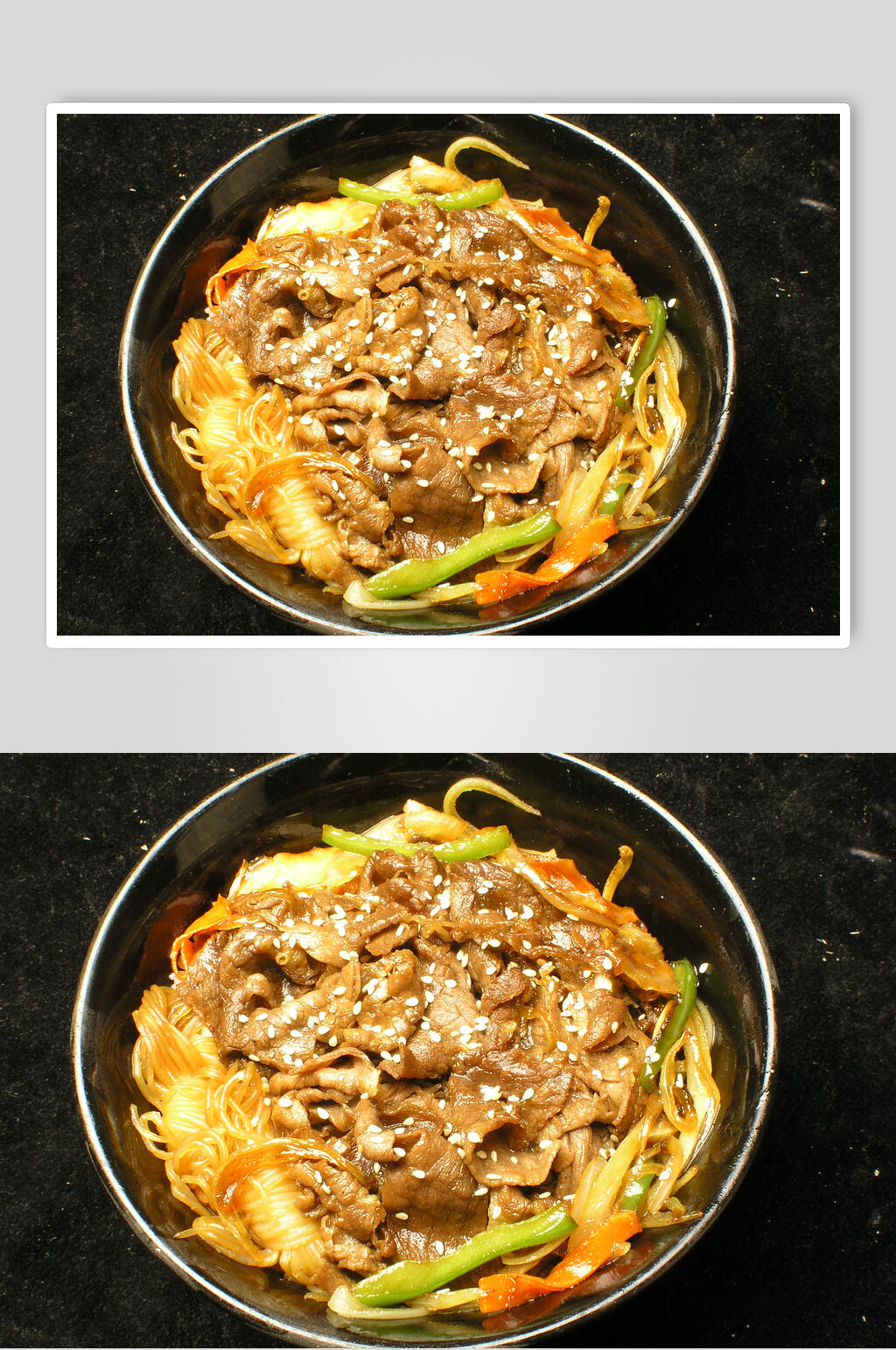 招牌牛肉丼餐饮图片素材
