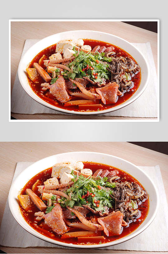 香辣美味四川冒菜食物图片