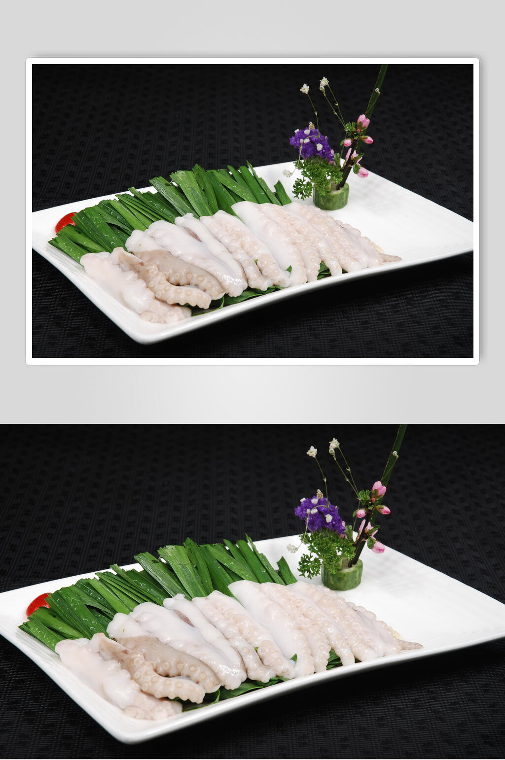 韭香墨鱼餐饮摄影图片素材