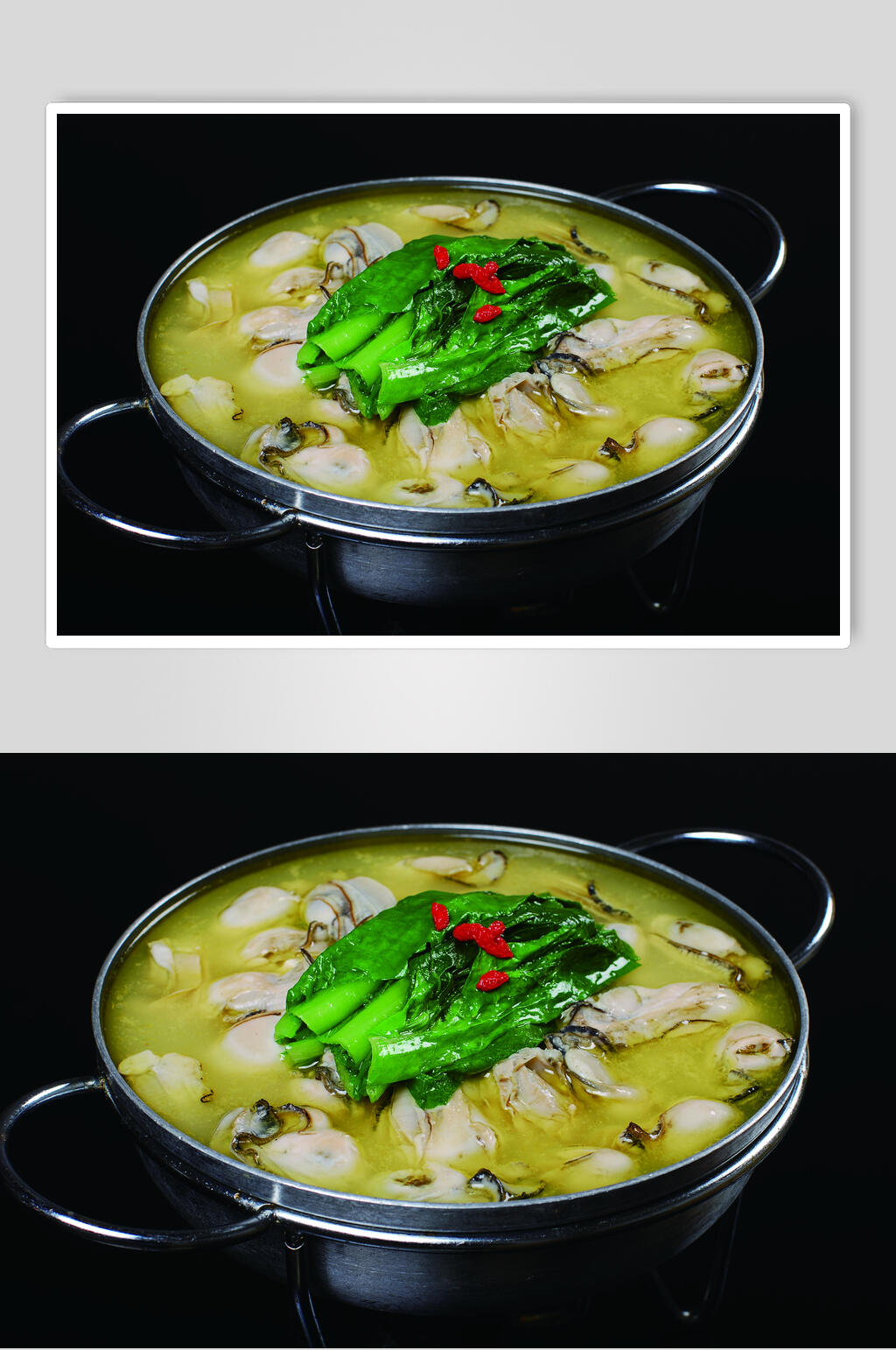 海蛎蝗炖豆腐图片素材