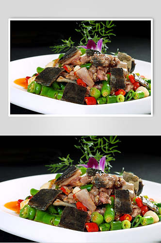 鲜椒甲鱼餐饮食品图片