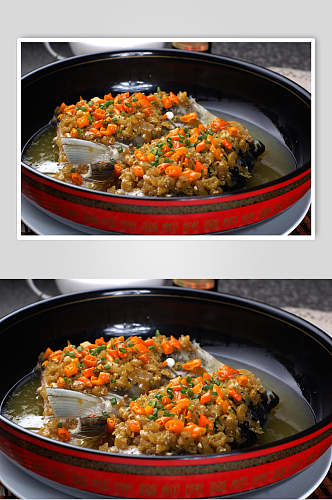 海山椒鱼头王食物图片