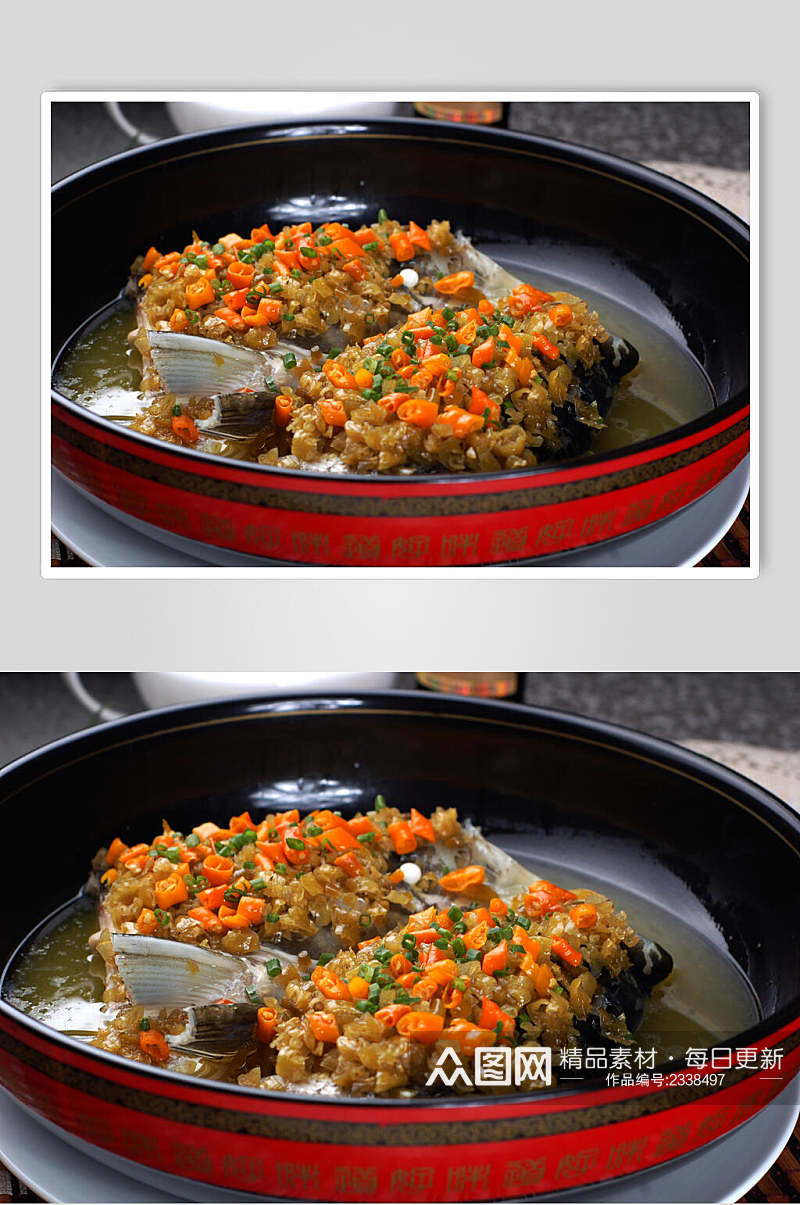 海山椒鱼头王食物图片素材
