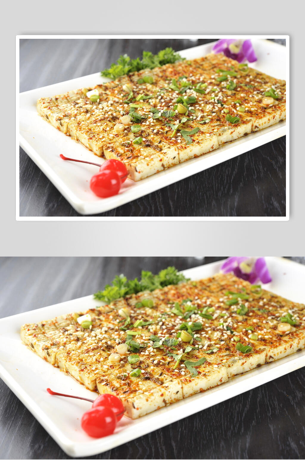 铁板豆腐食物高清图片素材