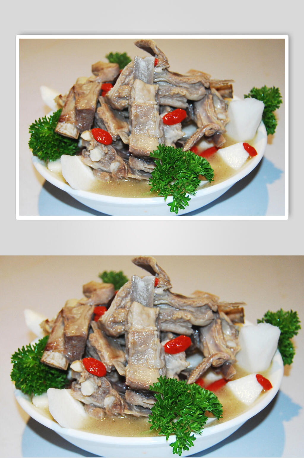 羊排炖山药食品高清图片素材