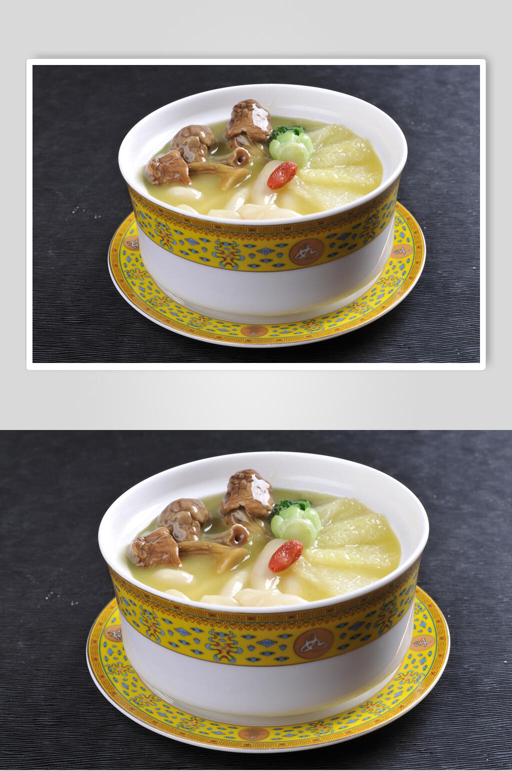 浓汤野山菌食物摄影图片素材
