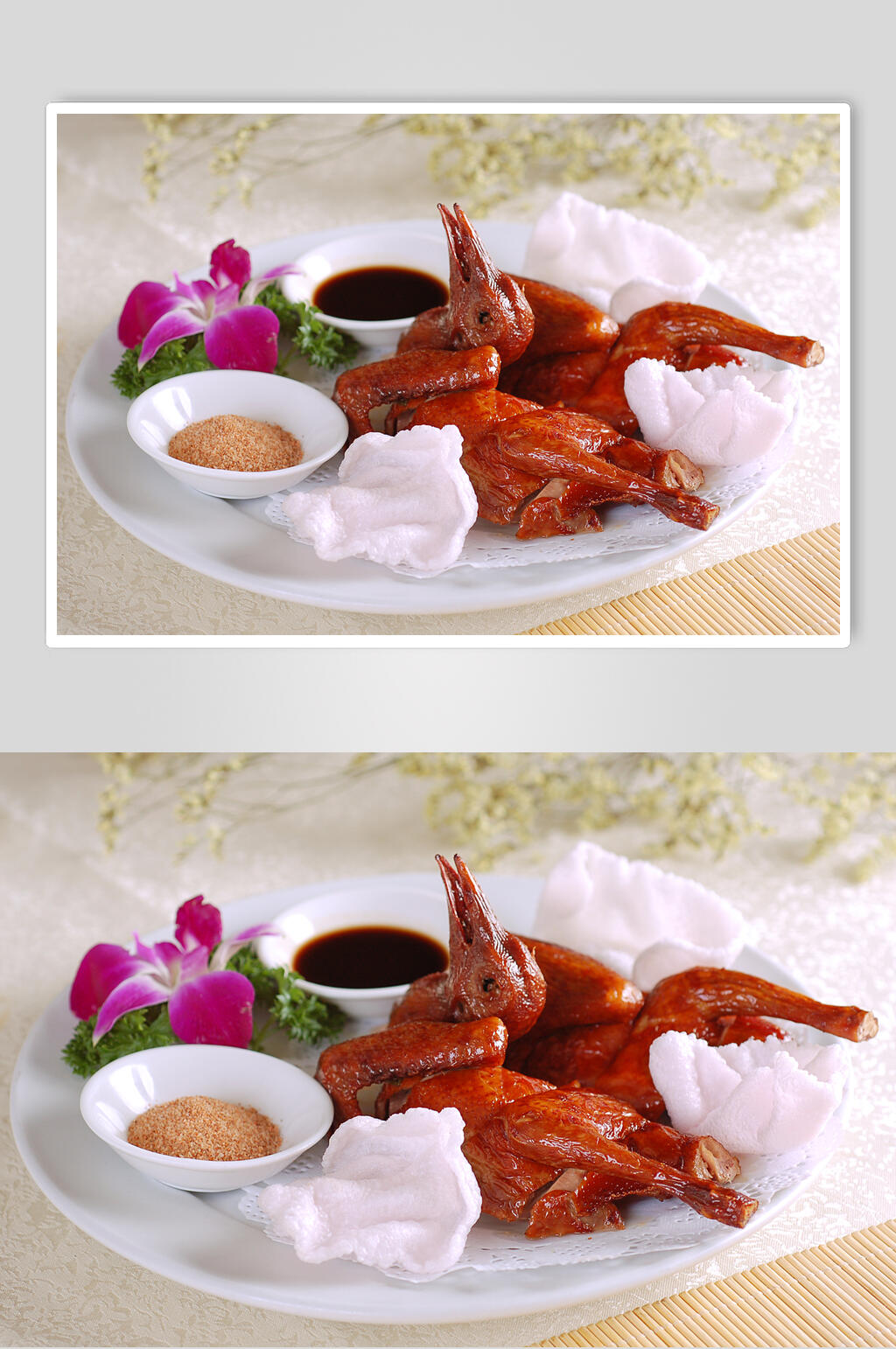 烧腊金牌乳鸽餐饮摄影图片素材