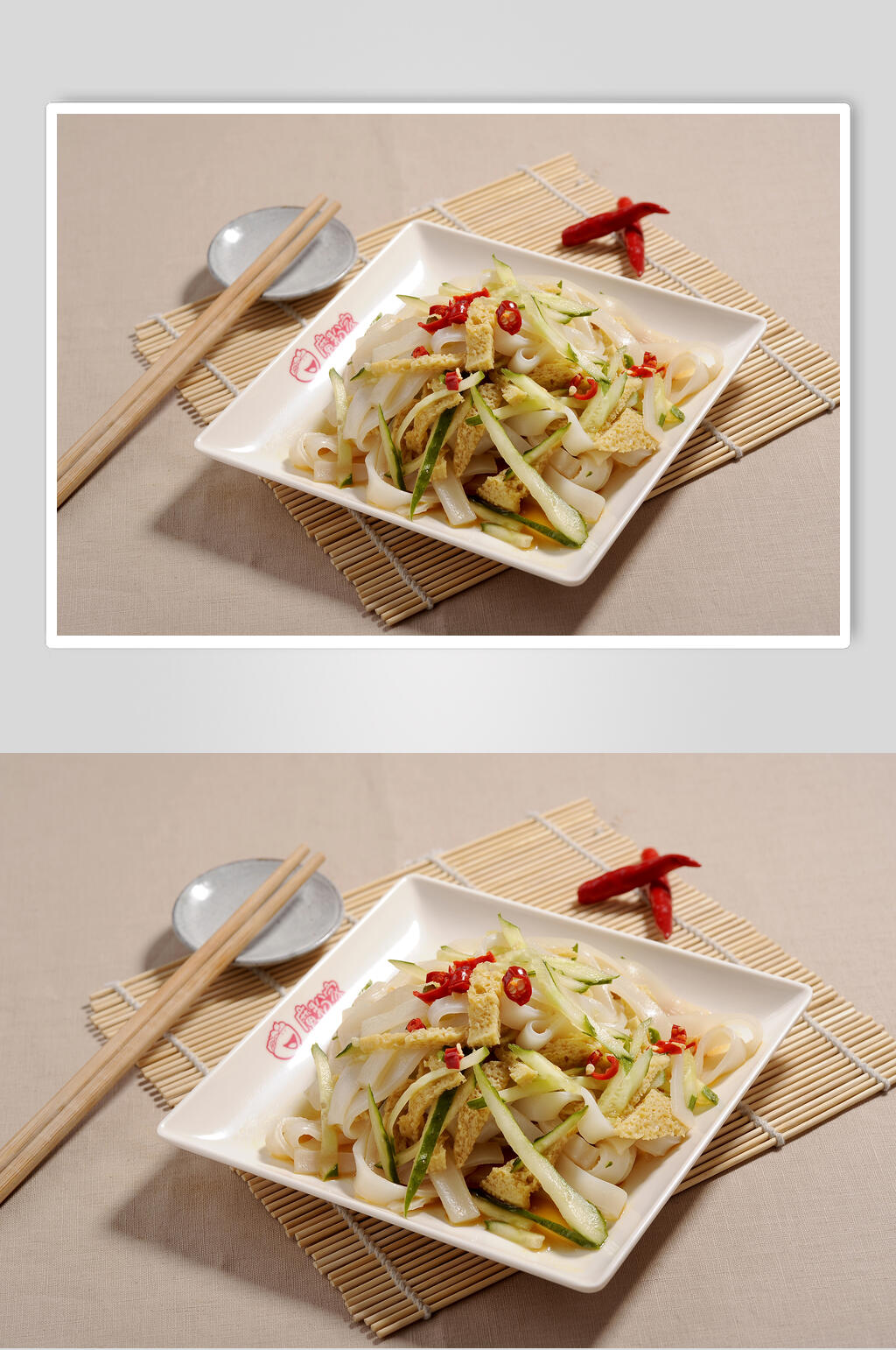飘香美味凉皮食品高清图片素材
