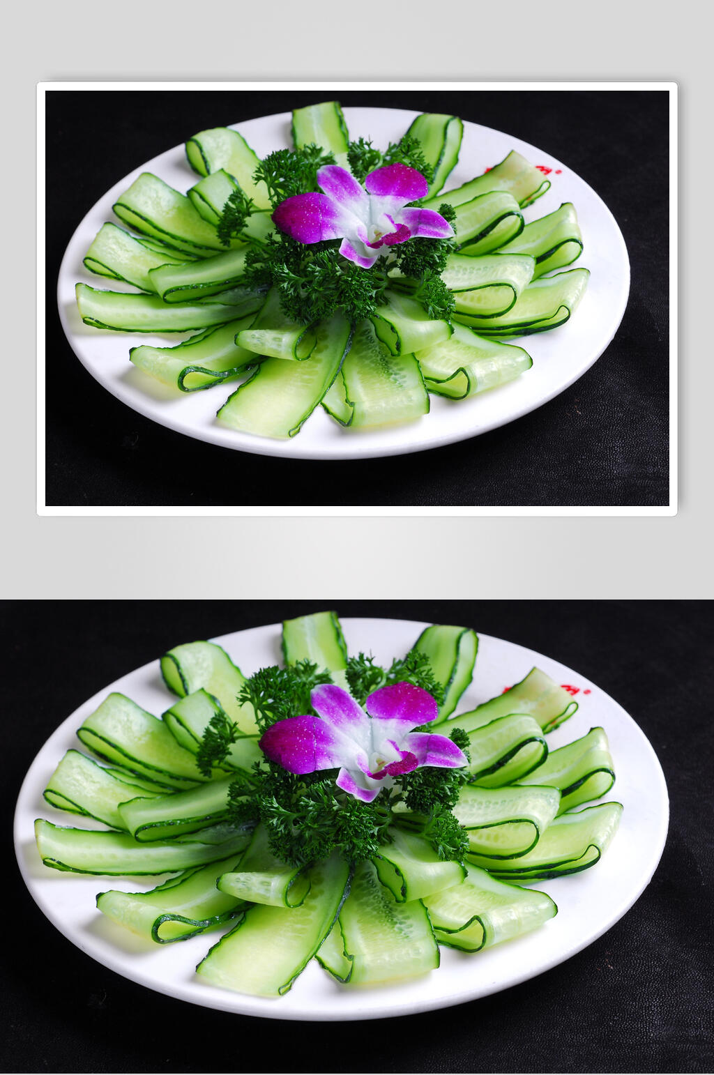 素菜类爽口瓜片食品高清图片素材