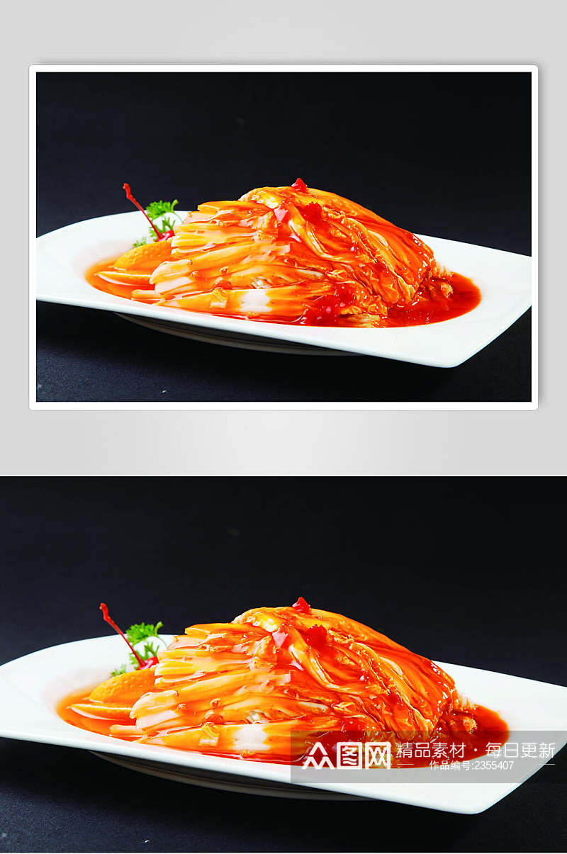 美味韩式泡菜餐饮图片素材
