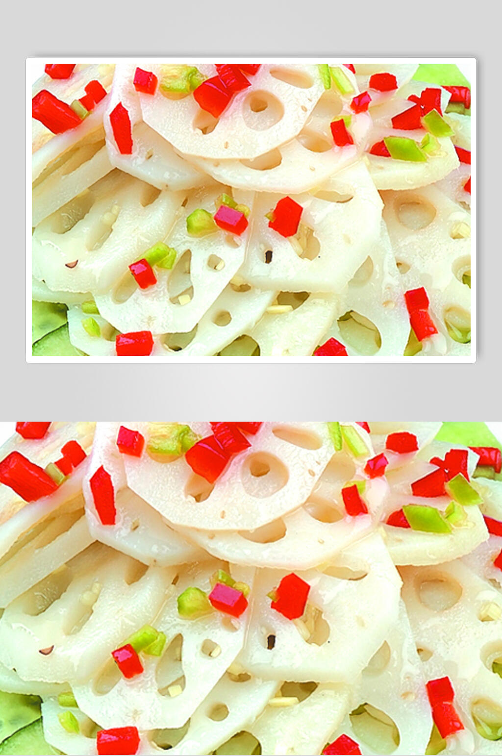 姜汁藕瓜食物高清图片素材