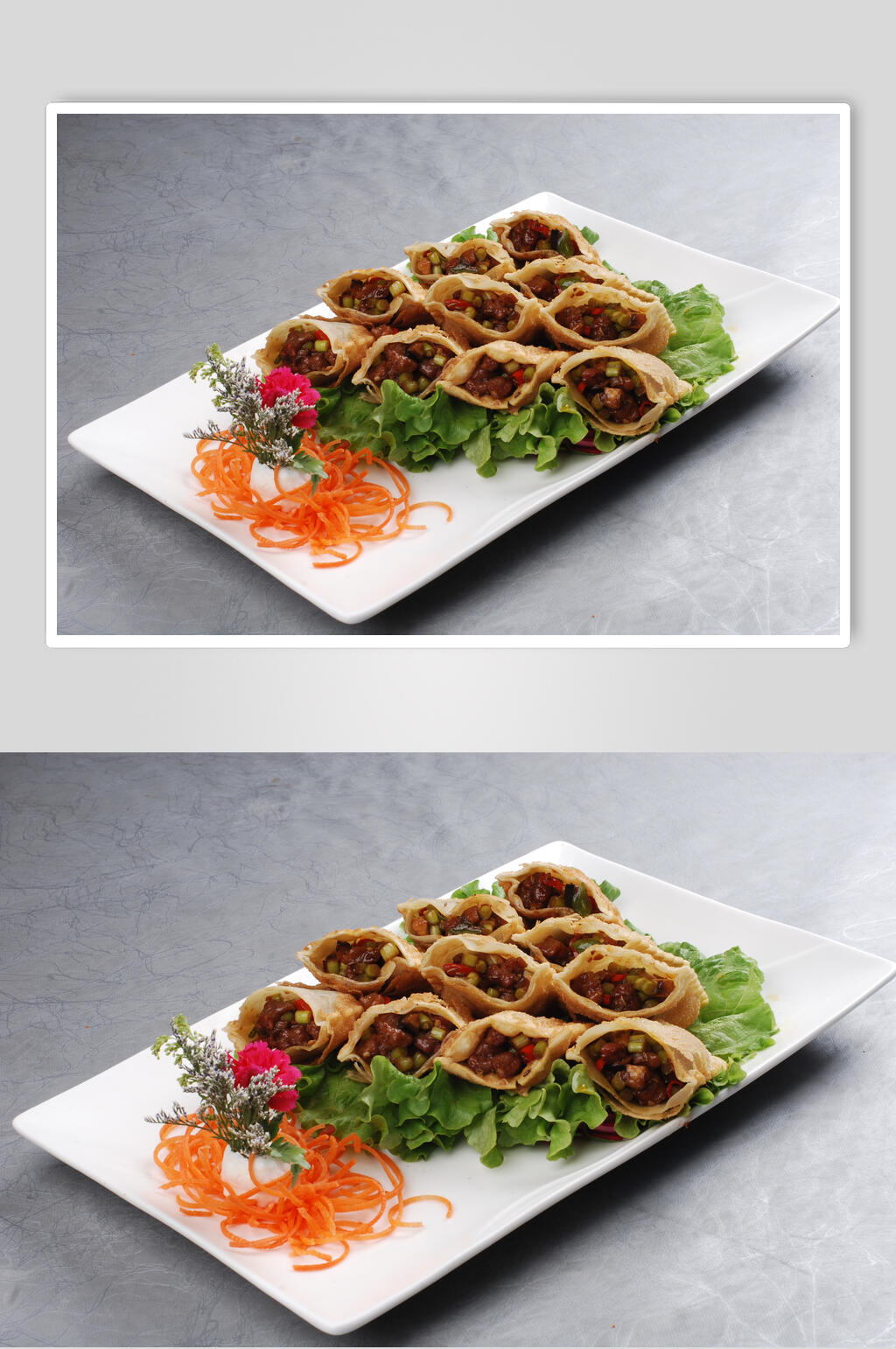 布袋牛肉粒图片素材