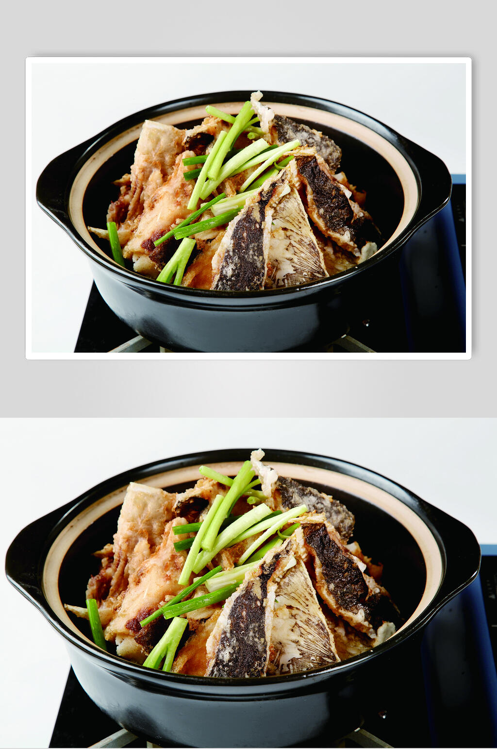 生锔大鱼头食物摄影图片素材