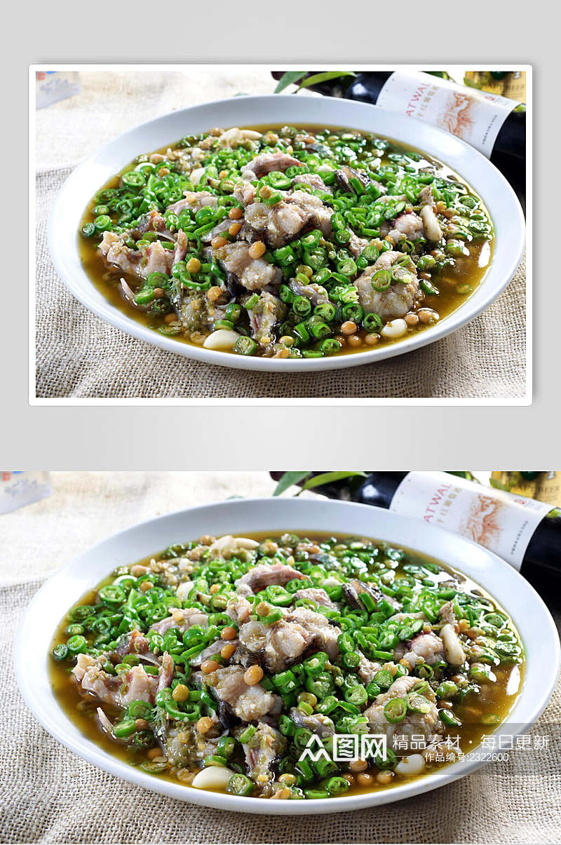 豆香鲢鱼餐饮图片素材