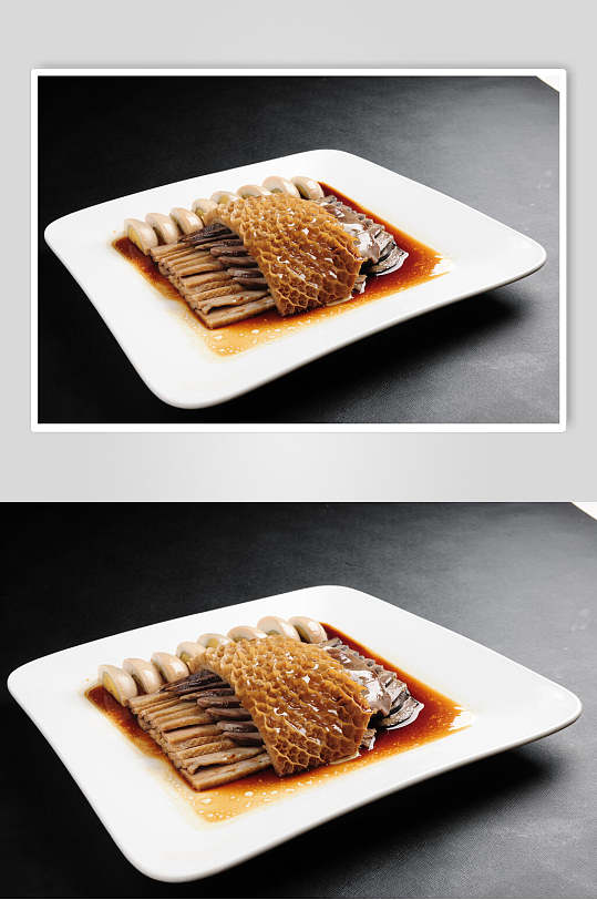 招牌潮式卤水拼盘食品图片