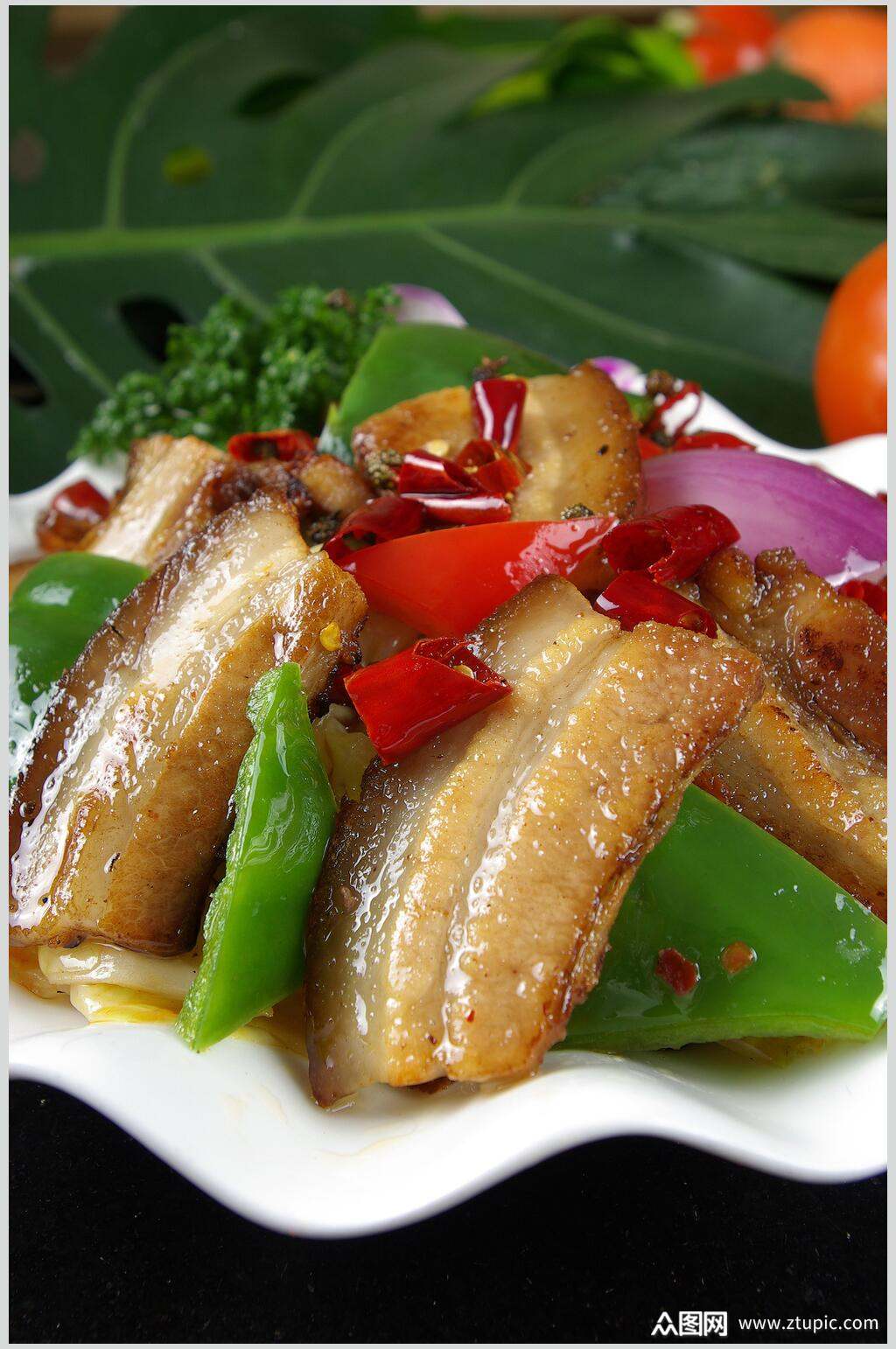 特色美食回锅肉餐饮食物图片