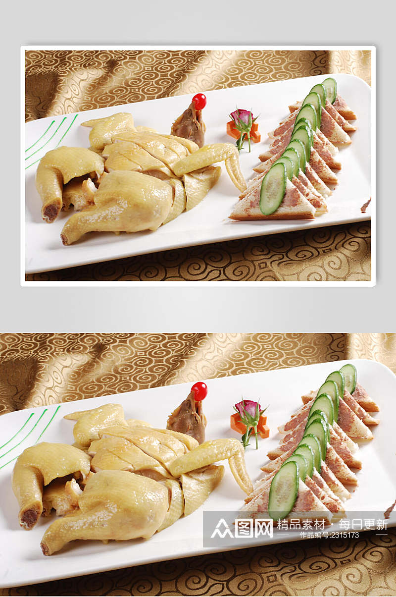 法式鹅肝冰皮鸡图片食物图片素材