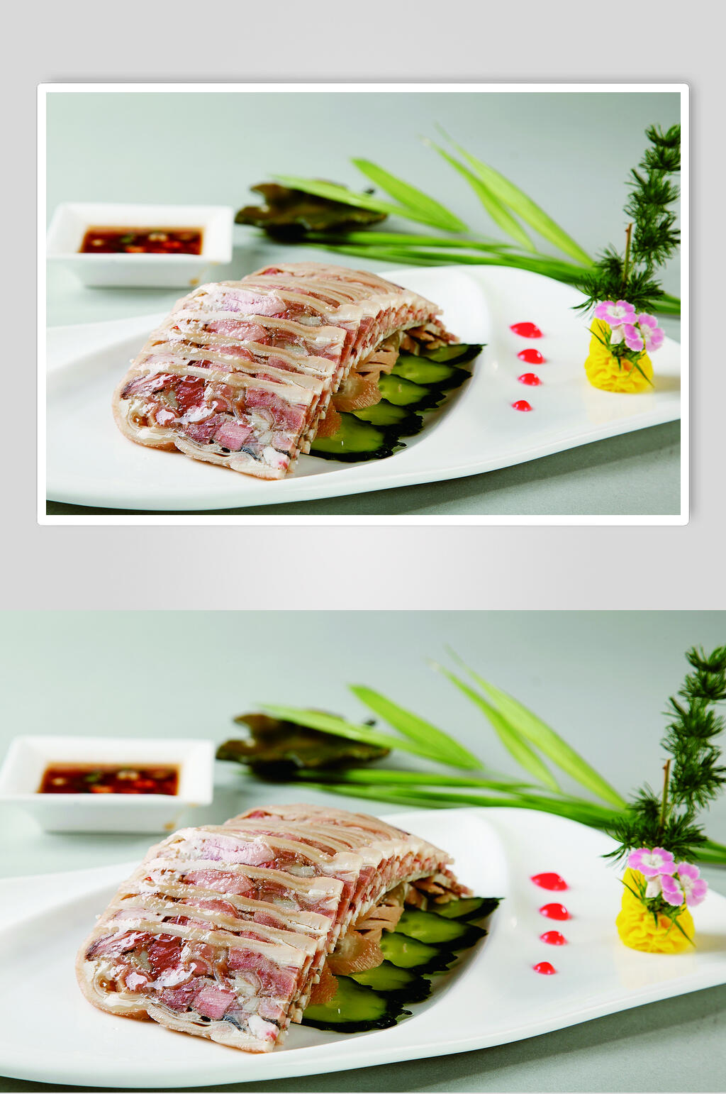 灌头羊肉食品摄影图片素材