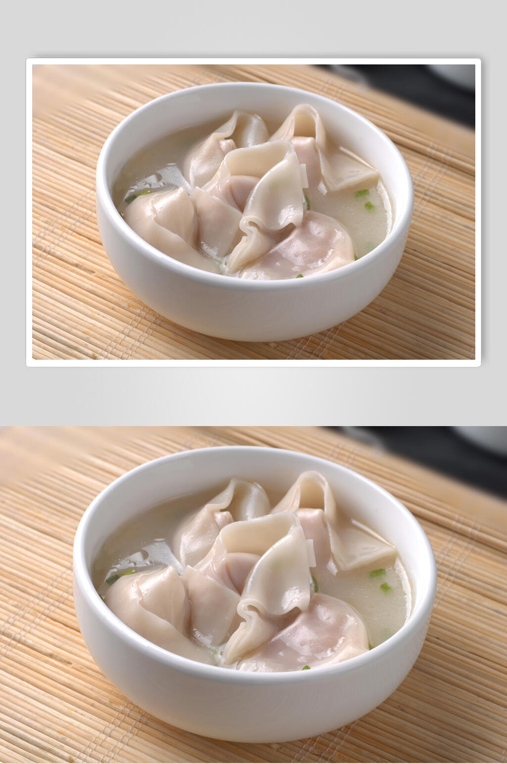 新鲜美味龙抄手食物摄影图片素材