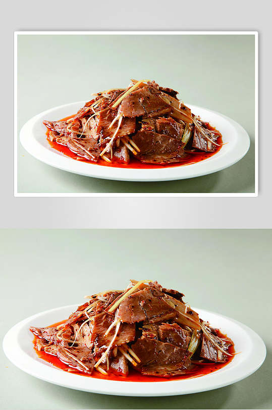 凉拌牛肉图片餐饮摄影图片