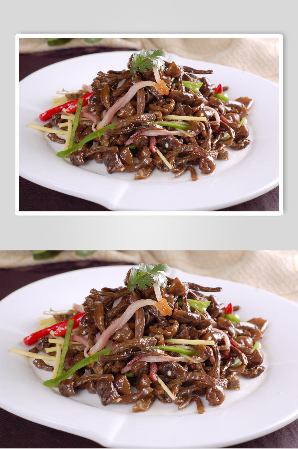 菌类腊味金丝菌高清图片素材