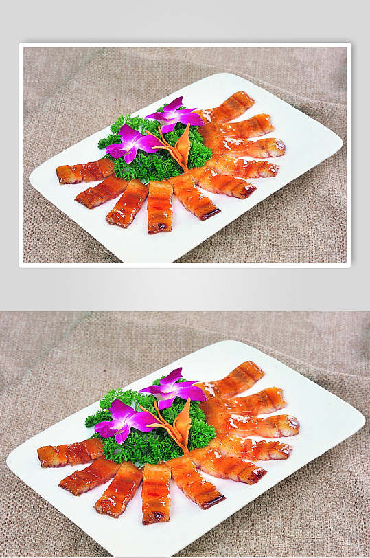 碳烤鳗鱼食物摄影图片