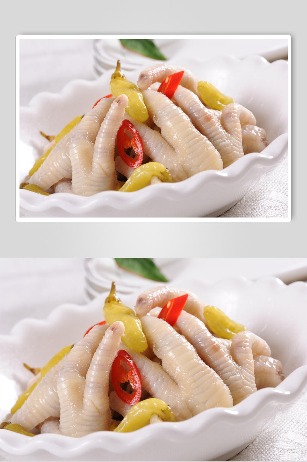香辣美味泡椒凤爪食品图片素材