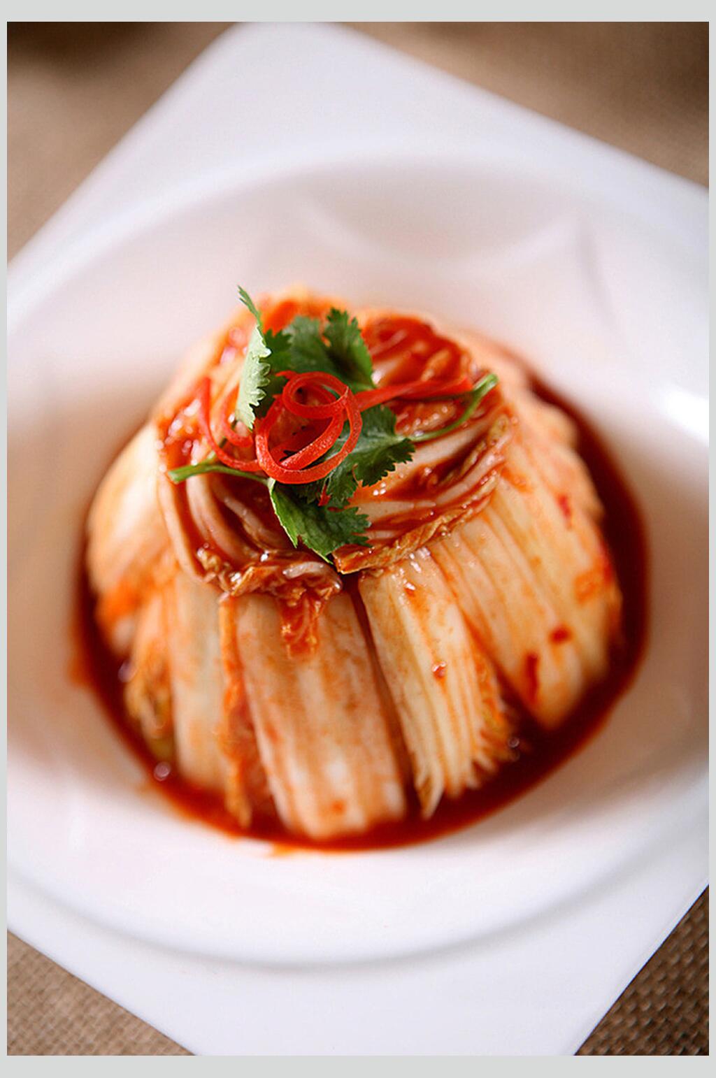 香辣泡菜食品摄影图片素材