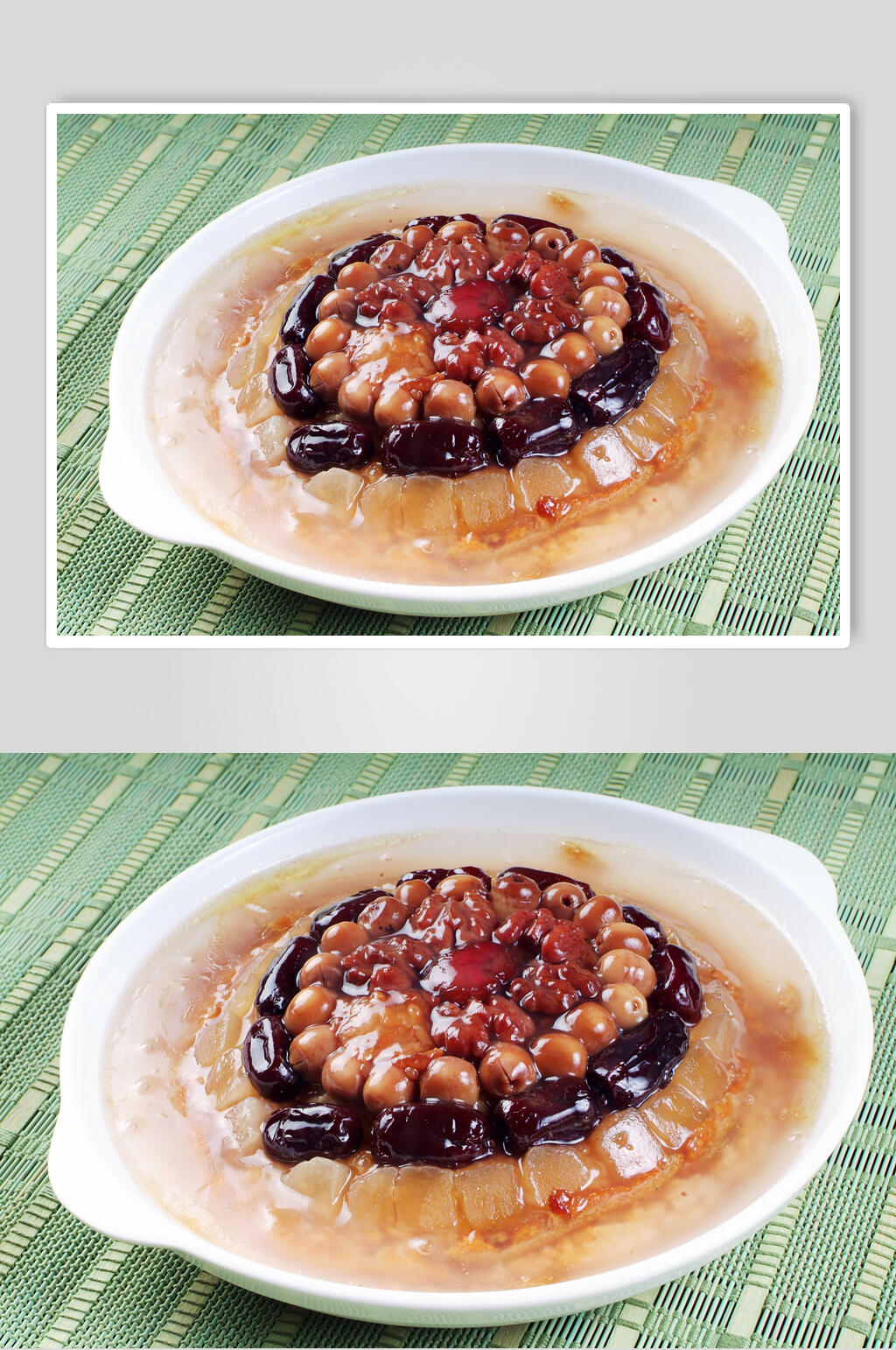 热蒸功夫八宝饭高清图片素材
