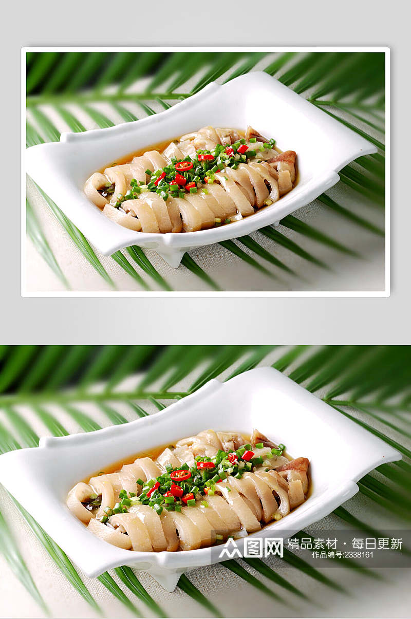 醋椒蹄花食物图片素材