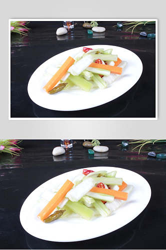 小吃四川泡菜食品图片