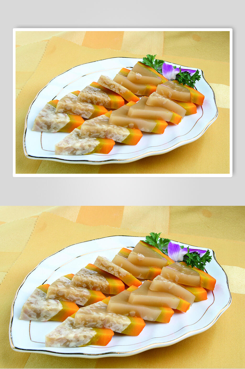 金瓜皮冻食品图片素材