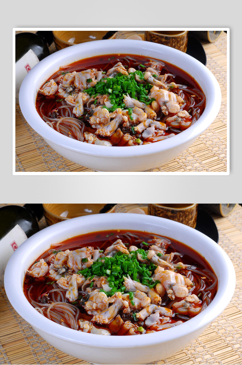 椒子一品蛙食物高清图片素材