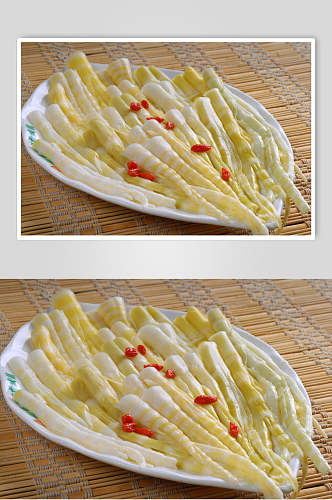 新鲜素方竹笋餐饮食品图片