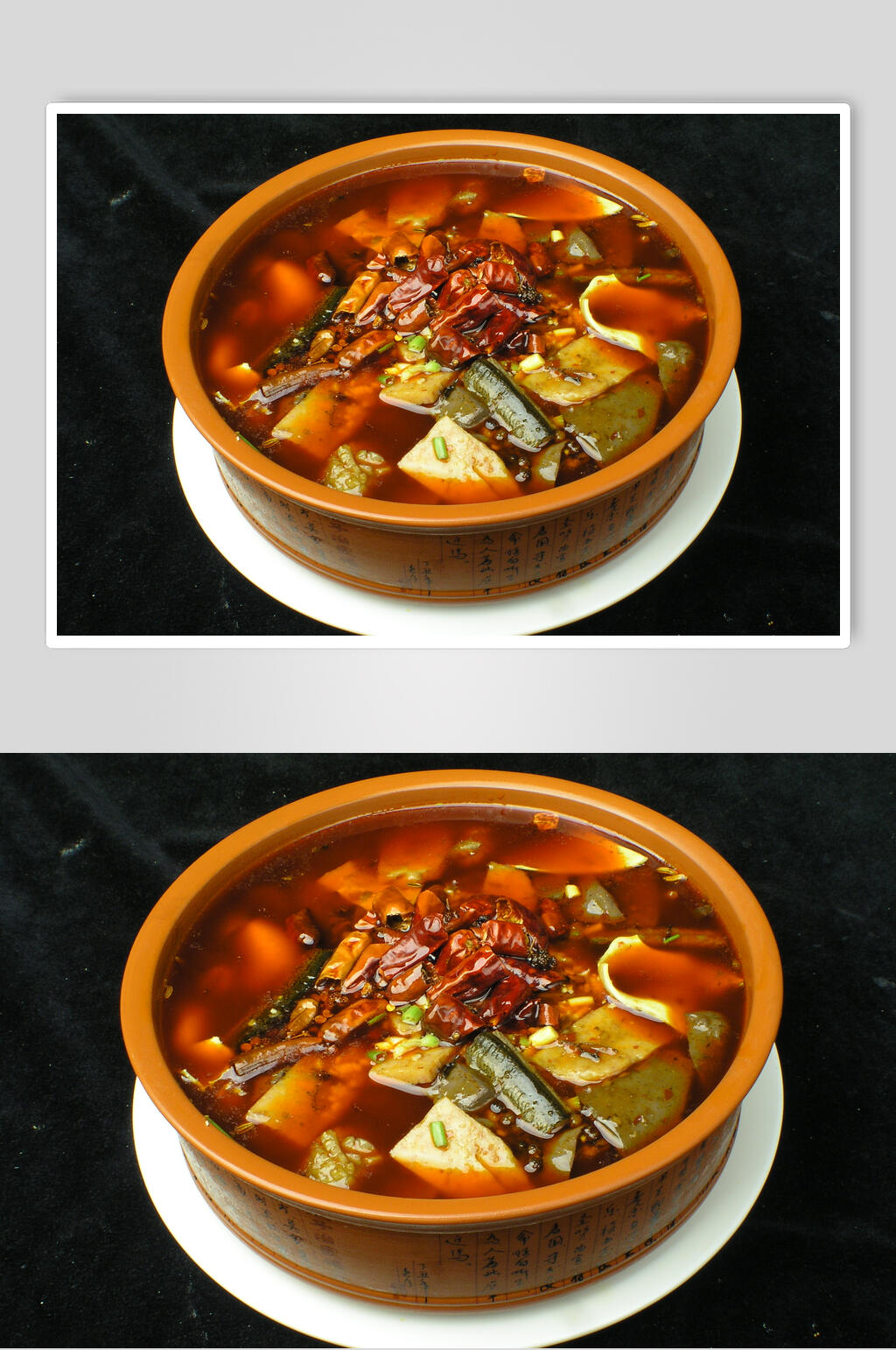 招牌美味毛血旺食品图片素材