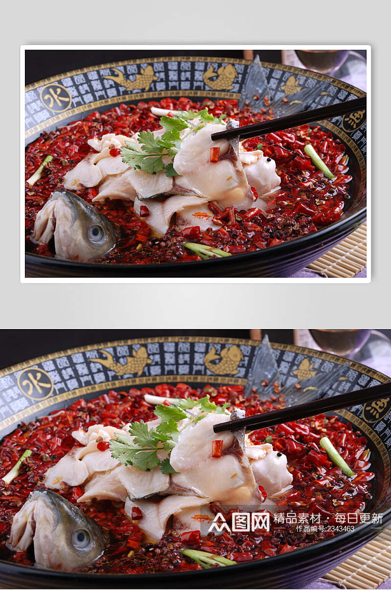 沸腾鱼食物高清图片素材