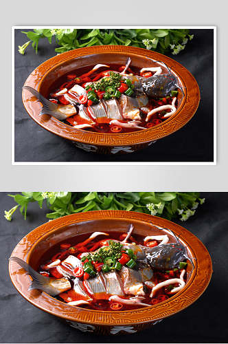 风味黔鱼食物图片