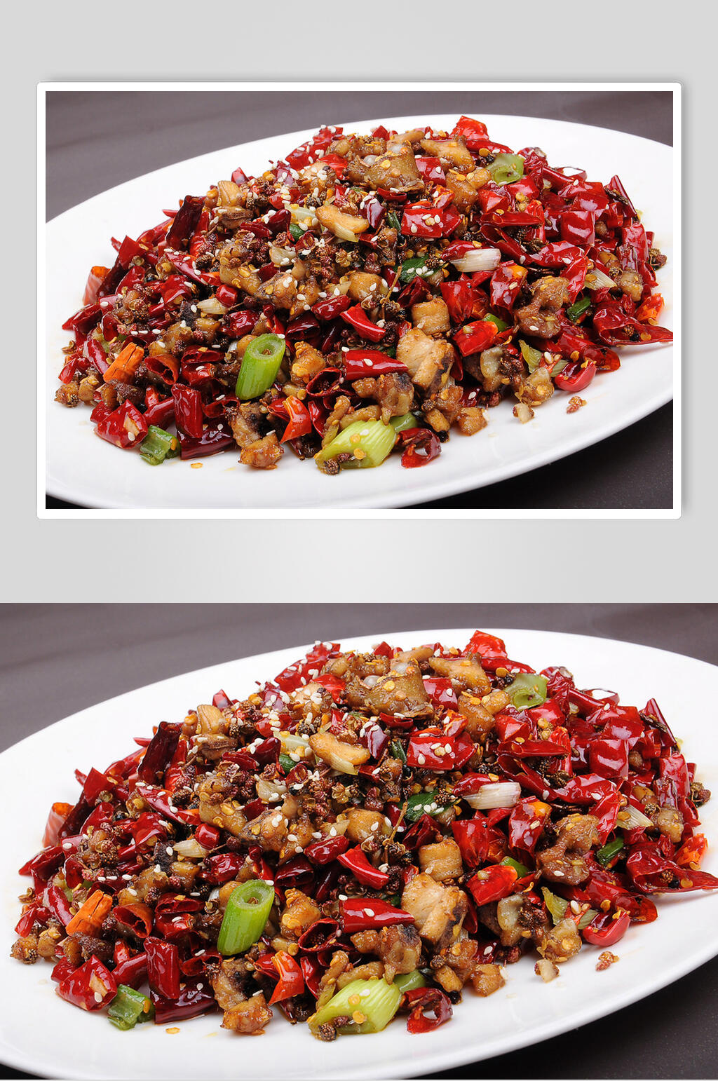 鲜香辣子鸡素材