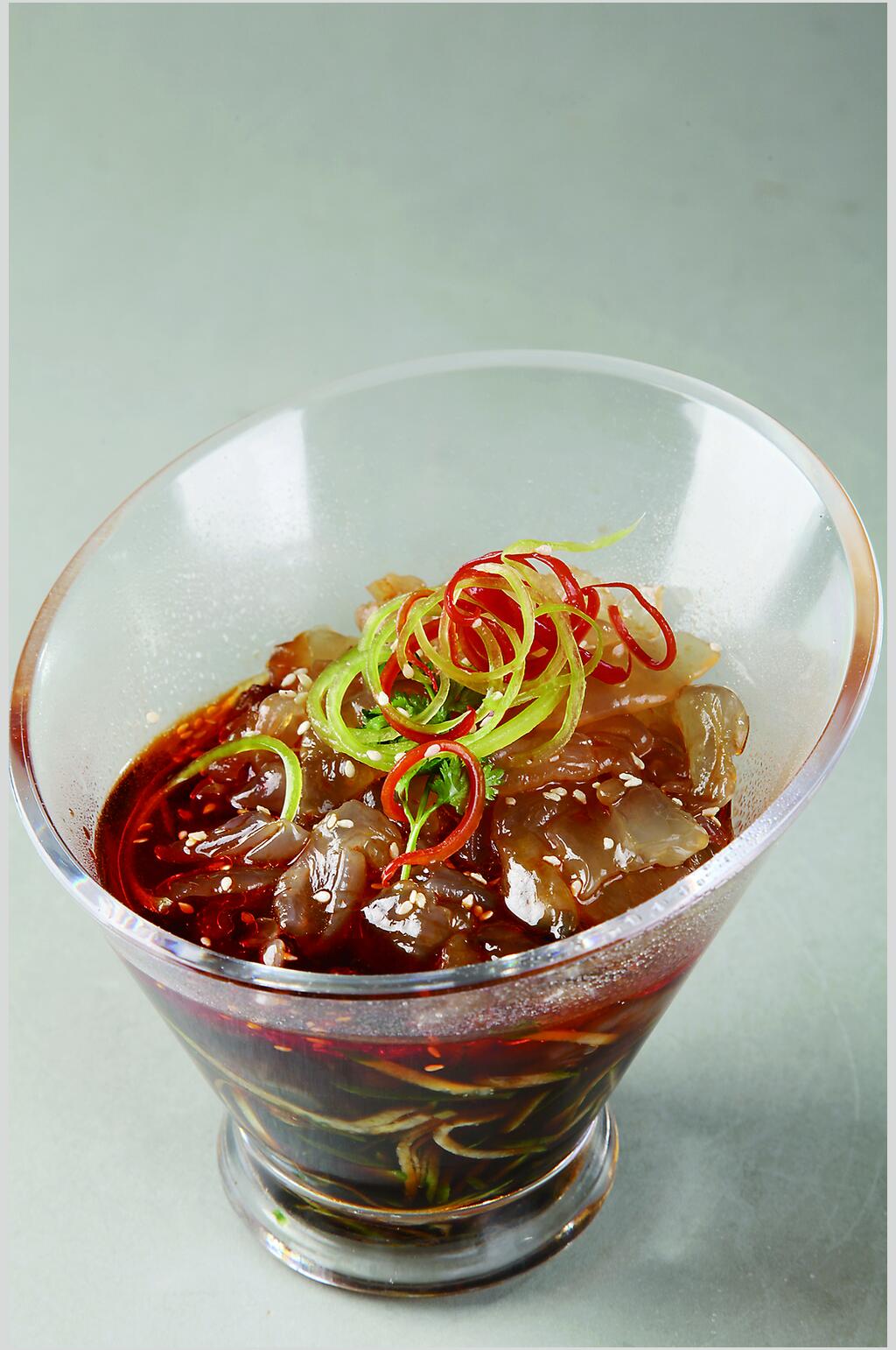 特色醋椒蜇头图片素材