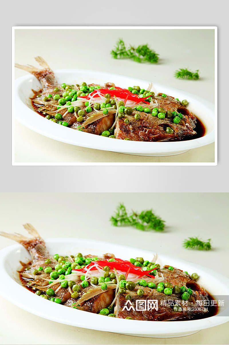 清蒸大黄鱼食品菜摄影图片素材