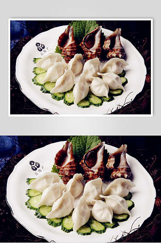 鲜香美味美食饺子食品高清图片