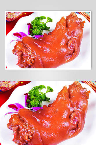 韩式蹄花食品高清图片