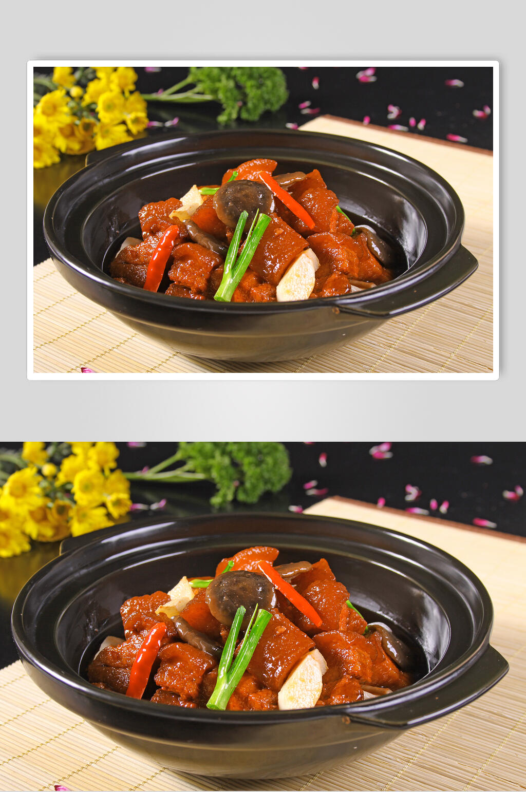 红烧肉摄影图片素材