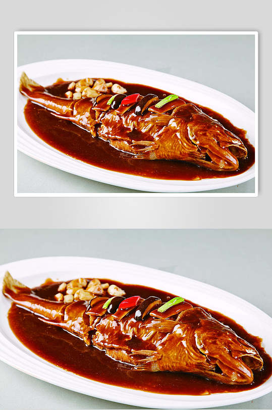 红烧大黄鱼饮食图片