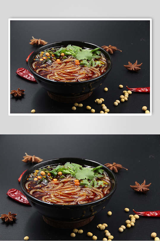 飘香酸辣粉食品高清图片
