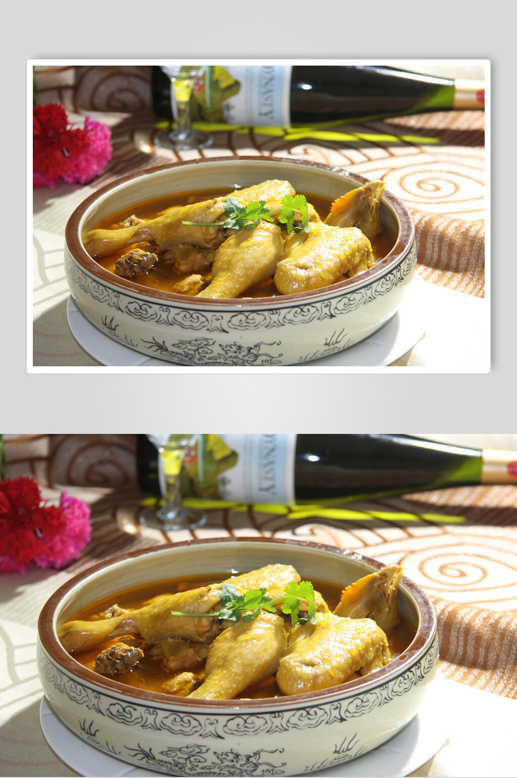 花雕鸡美食摄影图片素材
